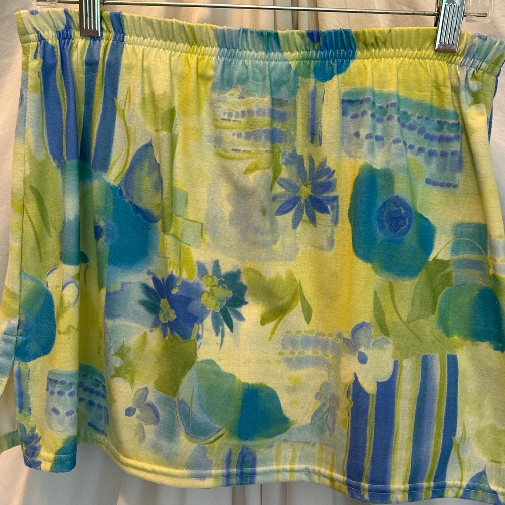 Floral tennis skirt